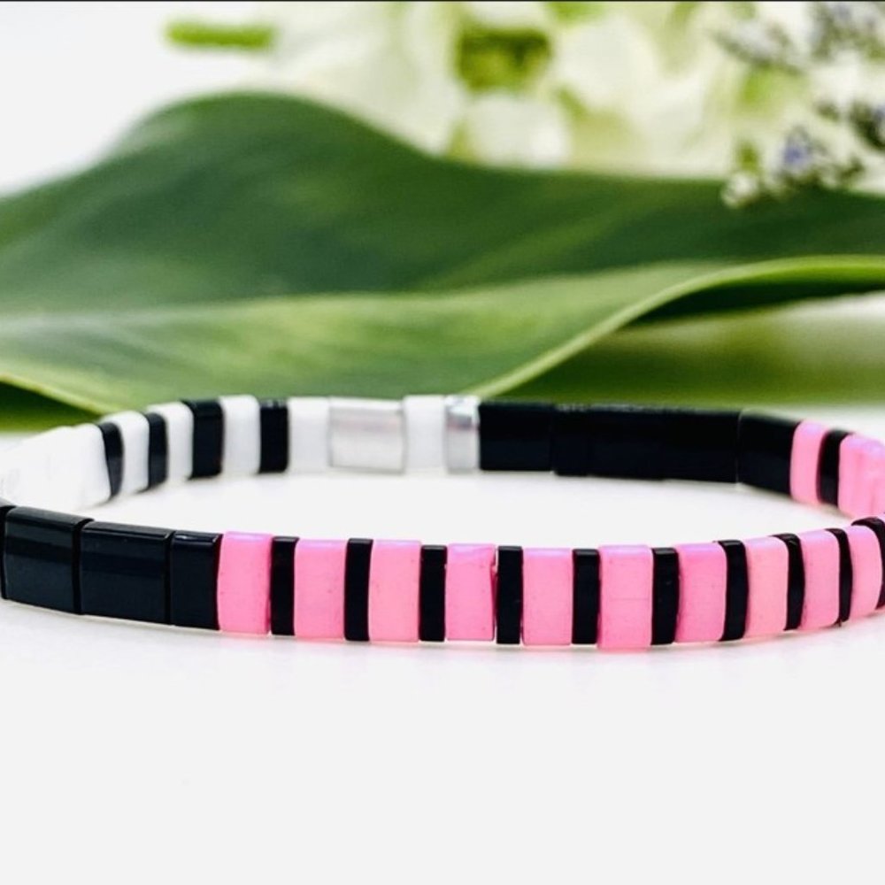 Miyuki Tila Bead Bracelet